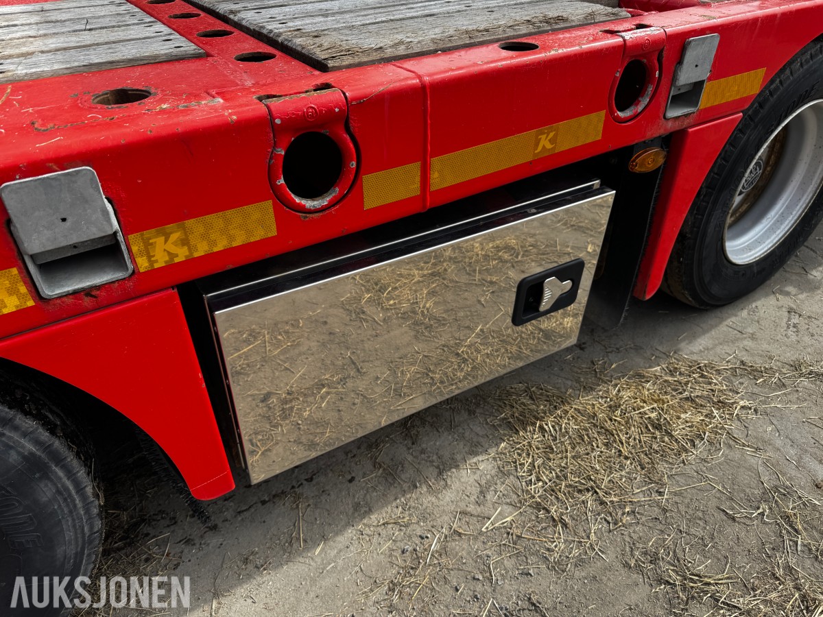 2022 Kaessbohrer Lowbed semi med uttrekk
