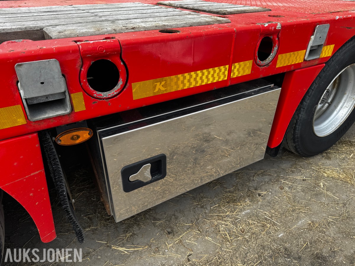 2022 Kaessbohrer Lowbed semi med uttrekk