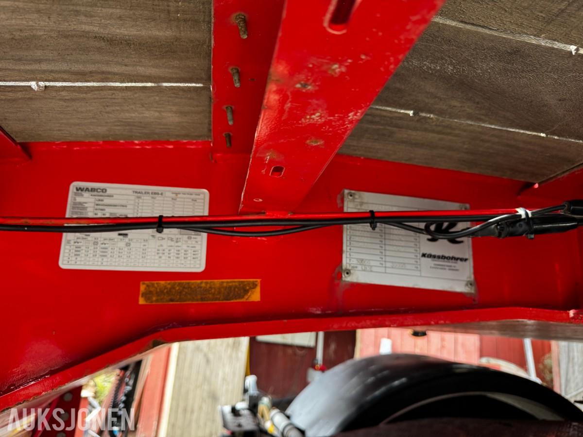 2022 Kaessbohrer Lowbed semi med uttrekk