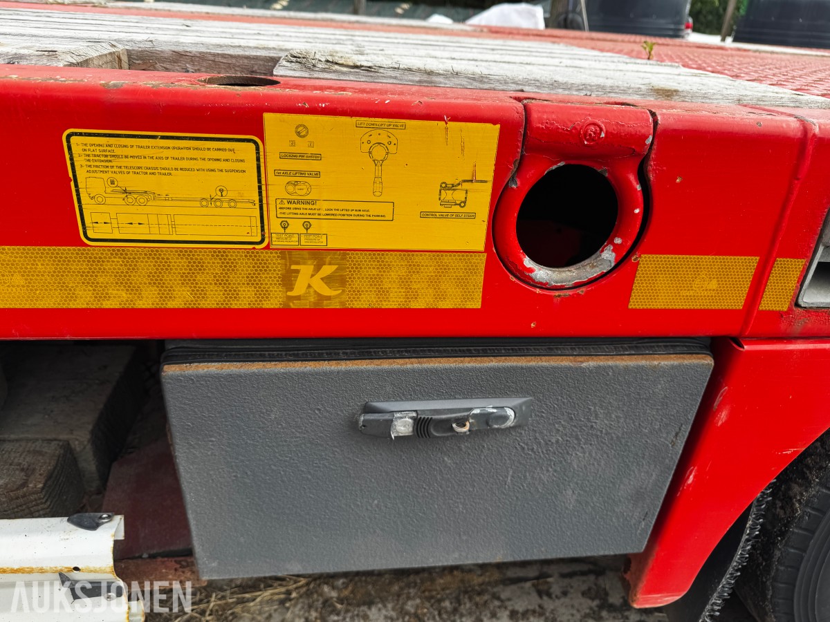 2022 Kaessbohrer Lowbed semi med uttrekk