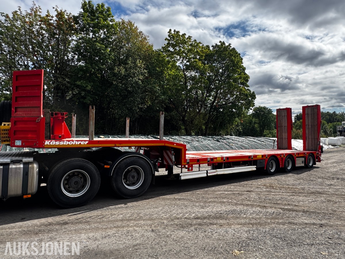 2022 Kaessbohrer Lowbed semi med uttrekk