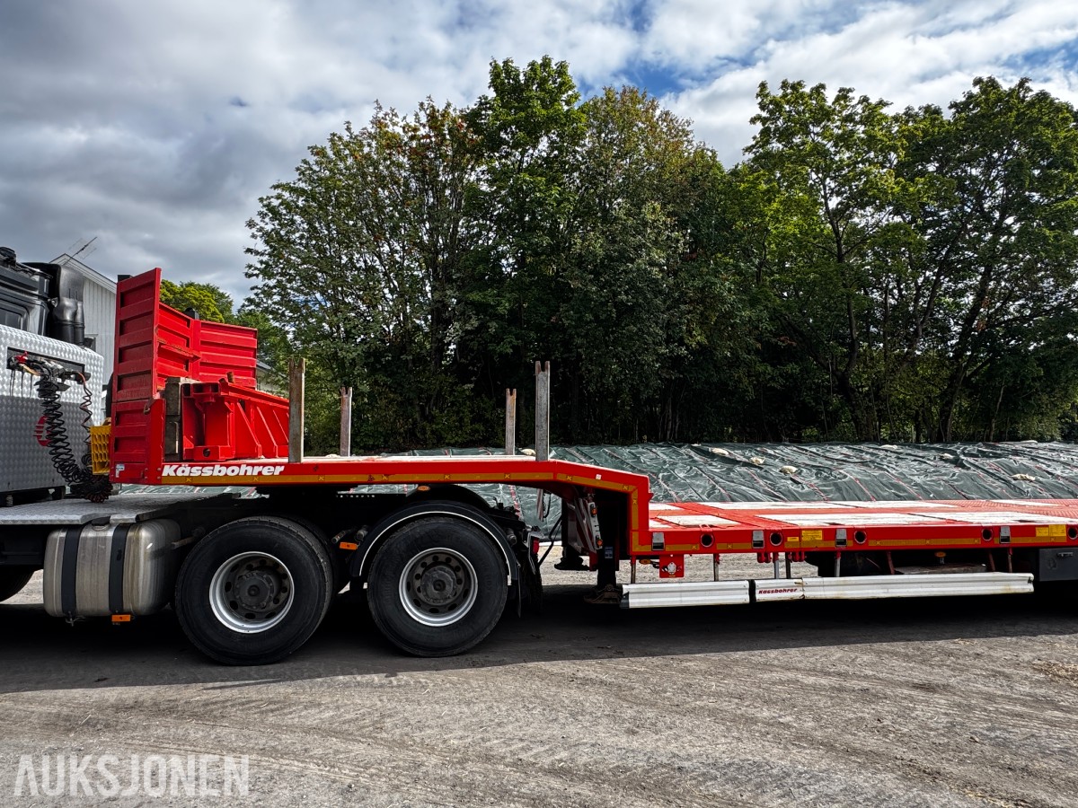 2022 Kaessbohrer Lowbed semi med uttrekk