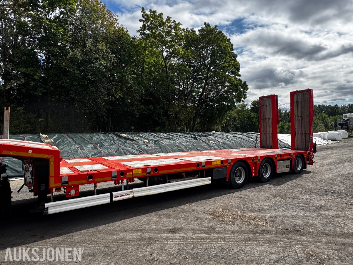 2022 Kaessbohrer Lowbed semi med uttrekk