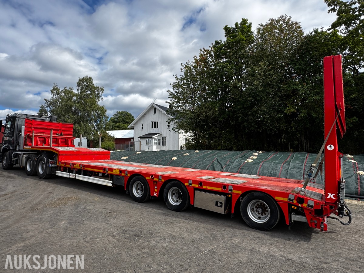 2022 Kaessbohrer Lowbed semi med uttrekk