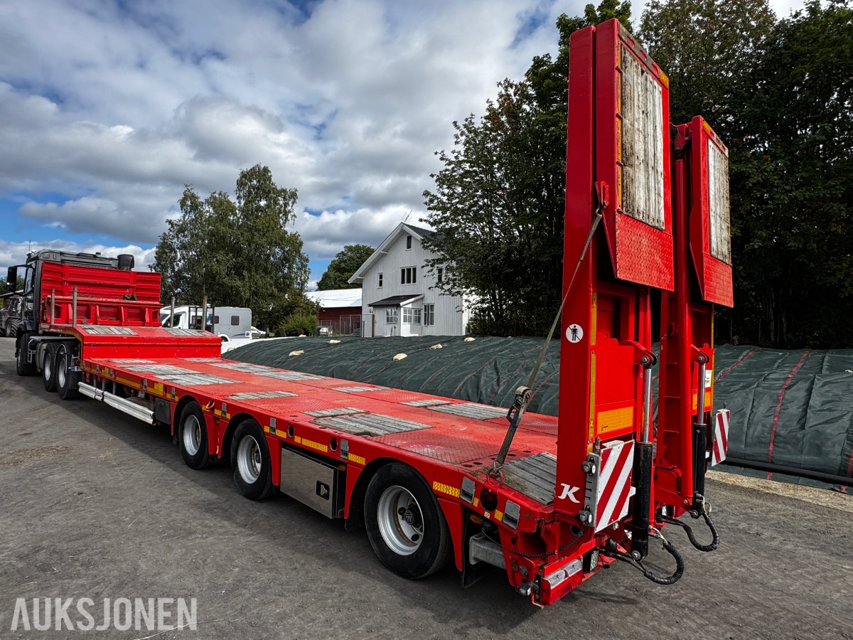 2022 Kaessbohrer Lowbed semi med uttrekk