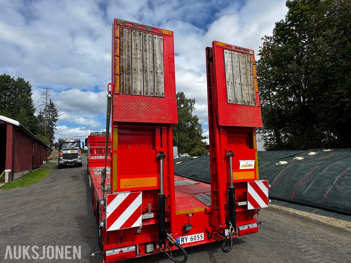 2022 Kaessbohrer Lowbed semi med uttrekk
