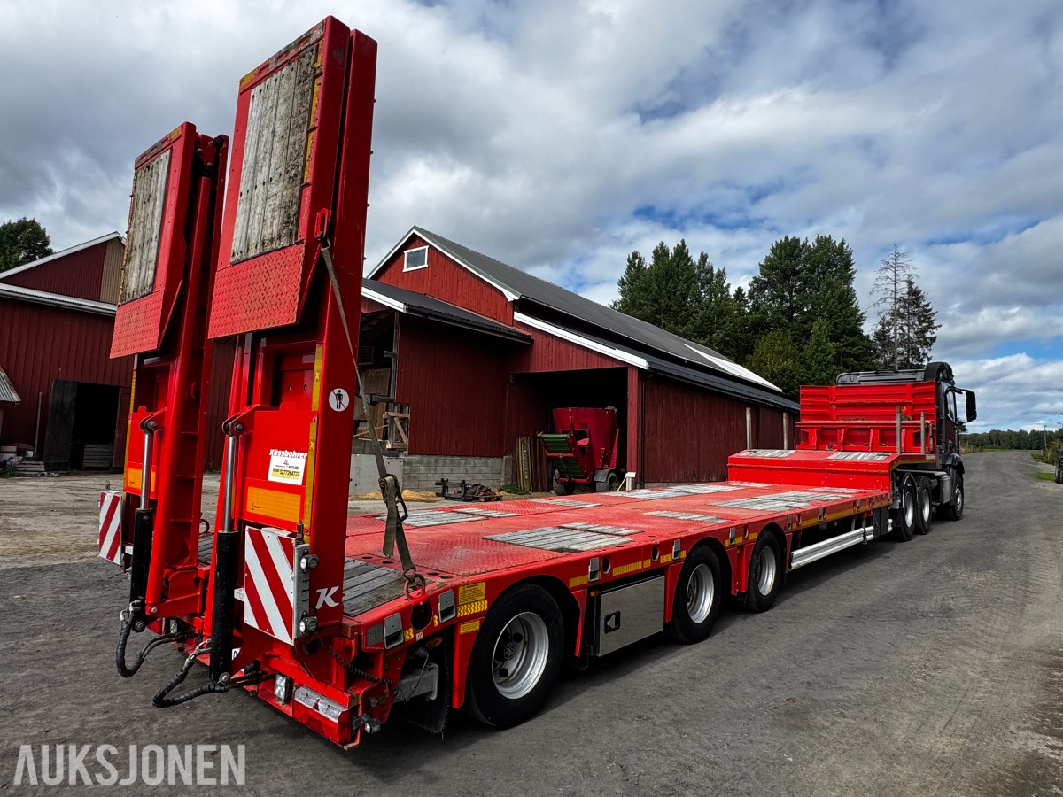 2022 Kaessbohrer Lowbed semi med uttrekk