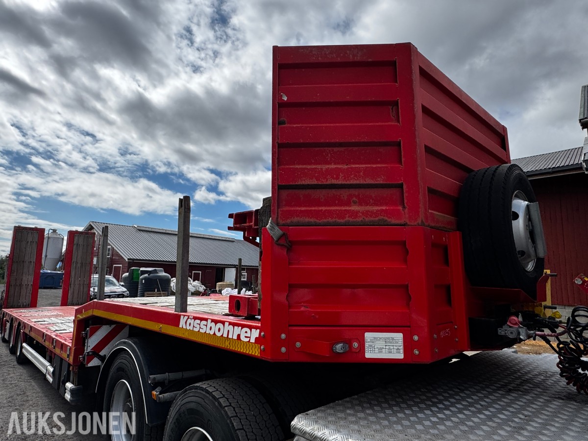 2022 Kaessbohrer Lowbed semi med uttrekk