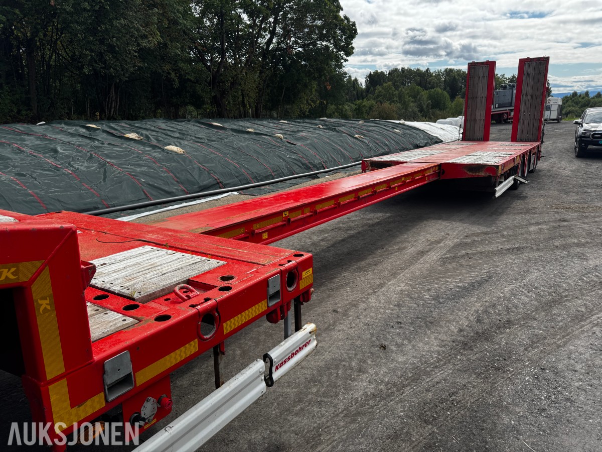 2022 Kaessbohrer Lowbed semi med uttrekk
