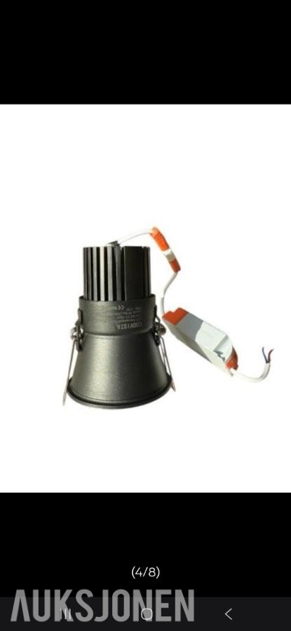 2025 60 stk LED dimmbare Downlights ECOVISTA – 15W IP65 (2700–3200K) ECOVISTA