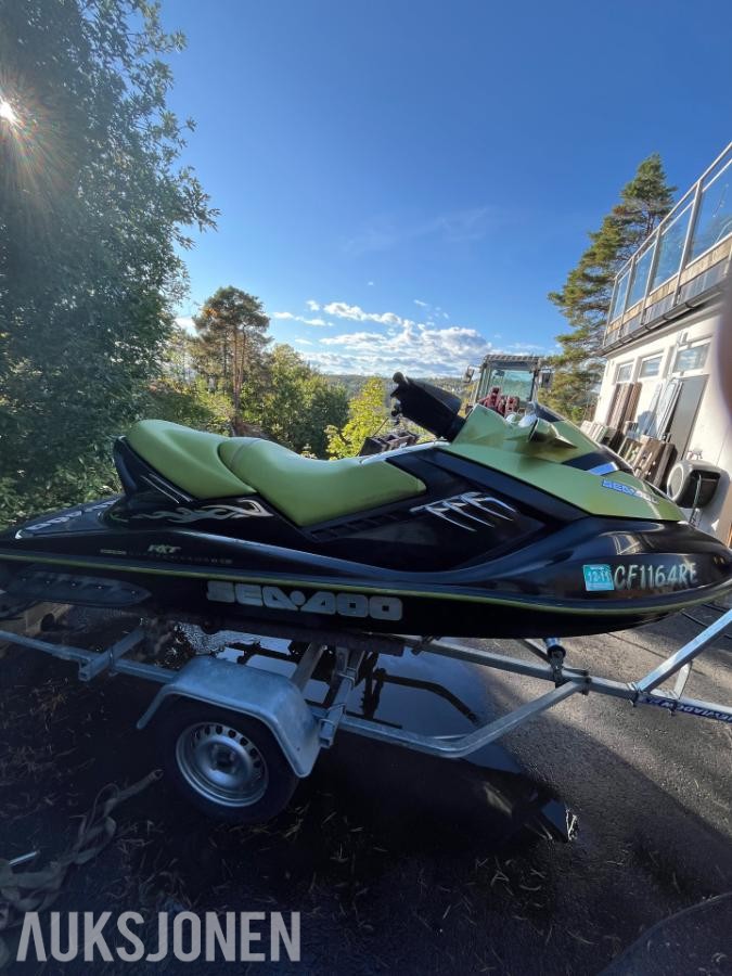 2005 Seadoo rxt 215 supercharged intercooled vannscooter med henger