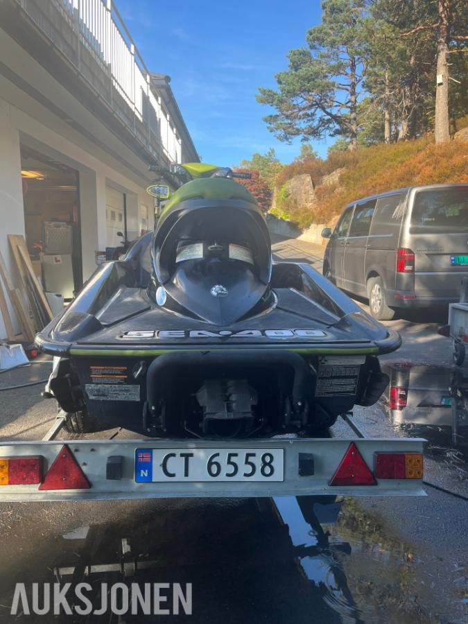 2005 Seadoo rxt 215 supercharged intercooled vannscooter med henger