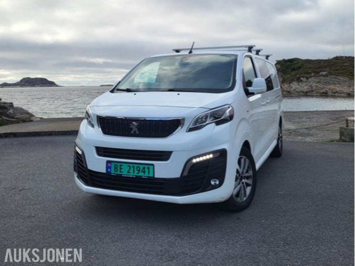2019 Peugeot Expert, 2,0 BlueHDI 180hk L3 Automat, Kupevarmer, Ryggekamera