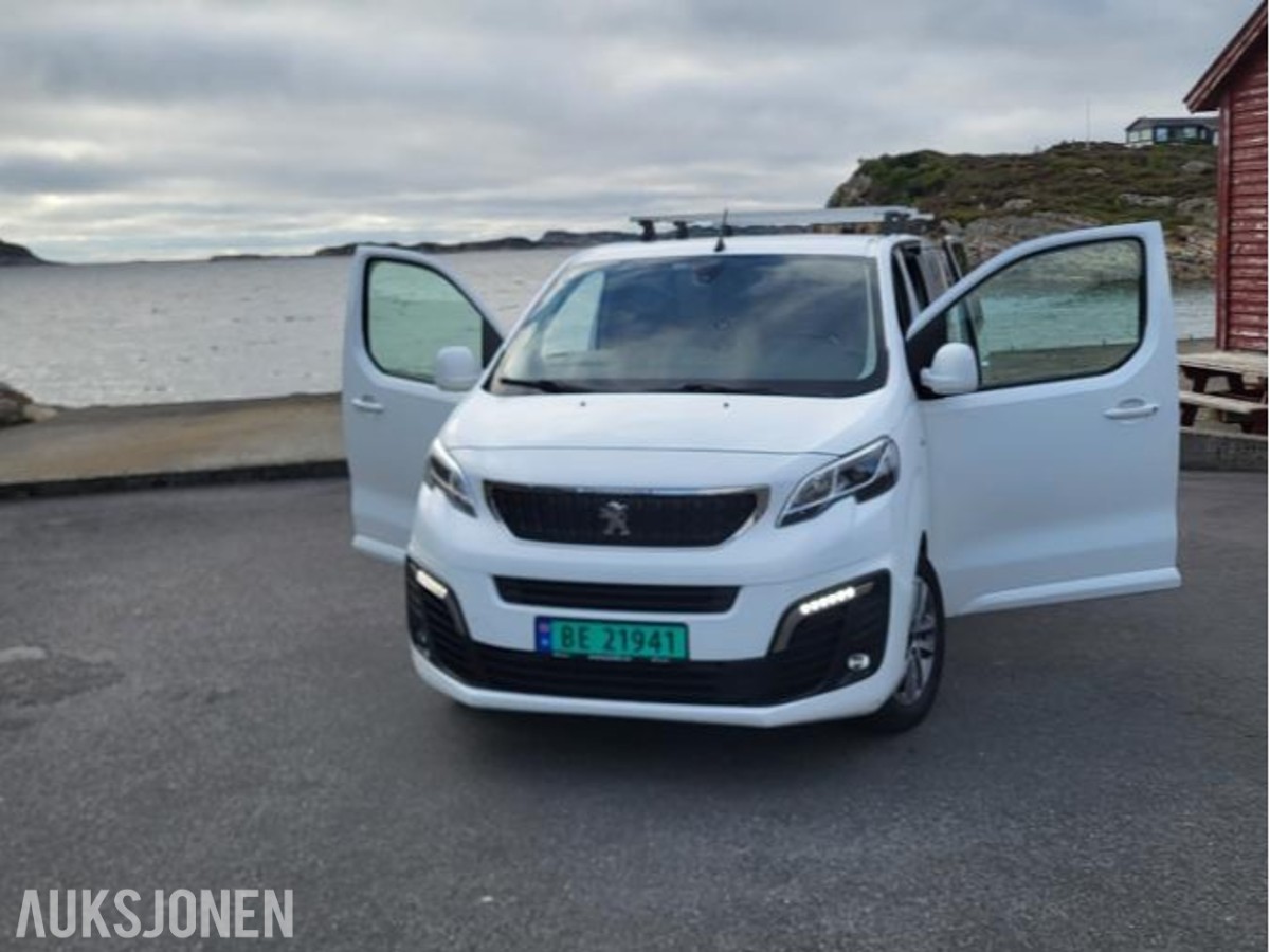 2019 Peugeot Expert, 2,0 BlueHDI 180hk L3 Automat, Kupevarmer, Ryggekamera