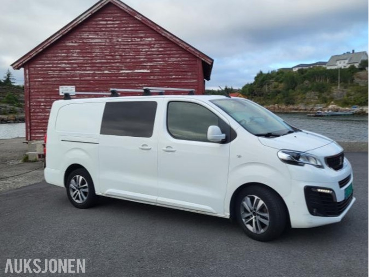 2019 Peugeot Expert, 2,0 BlueHDI 180hk L3 Automat, Kupevarmer, Ryggekamera