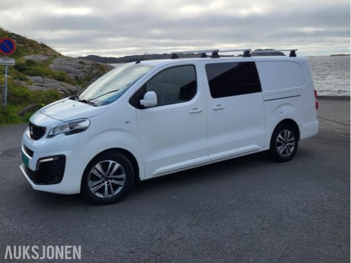 2019 Peugeot Expert, 2,0 BlueHDI 180hk L3 Automat, Kupevarmer, Ryggekamera