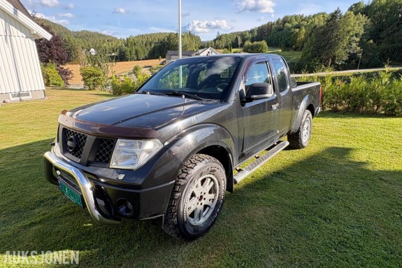 2008 Nissan Navara 2.5 Diesel 171hk 4X4, Hengerfeste, EU ok til 07.2027