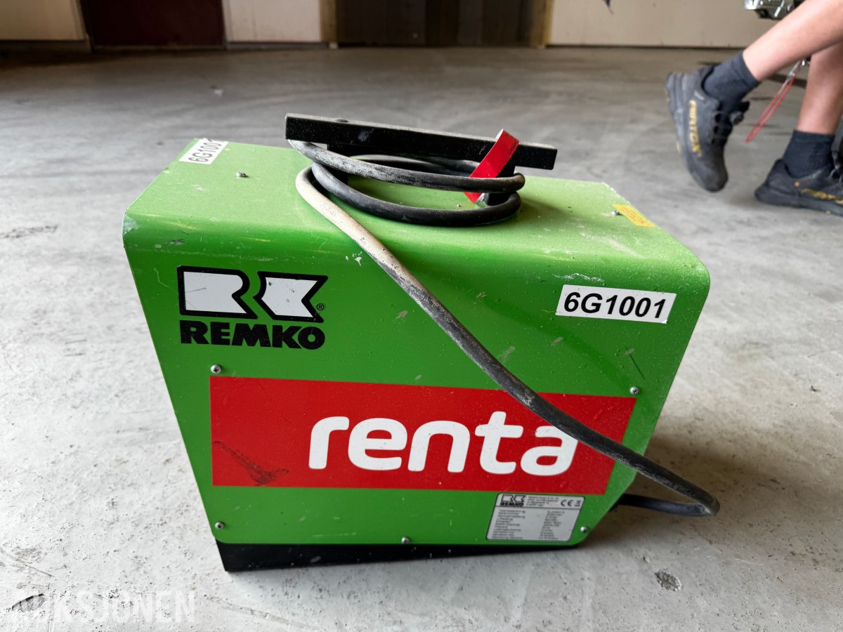 Remko varmevifte 230 volt, 3/6 kW