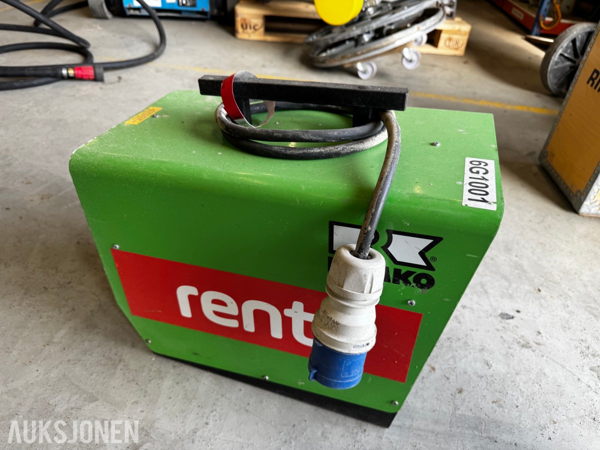 Remko varmevifte 230 volt, 3/6 kW