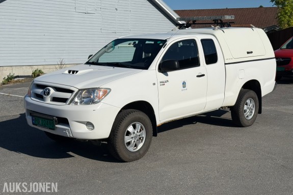 2007 Toyota HILUX 2.5-120 D-4D 4WD PICKUP - 180134 KM - HARDTOP