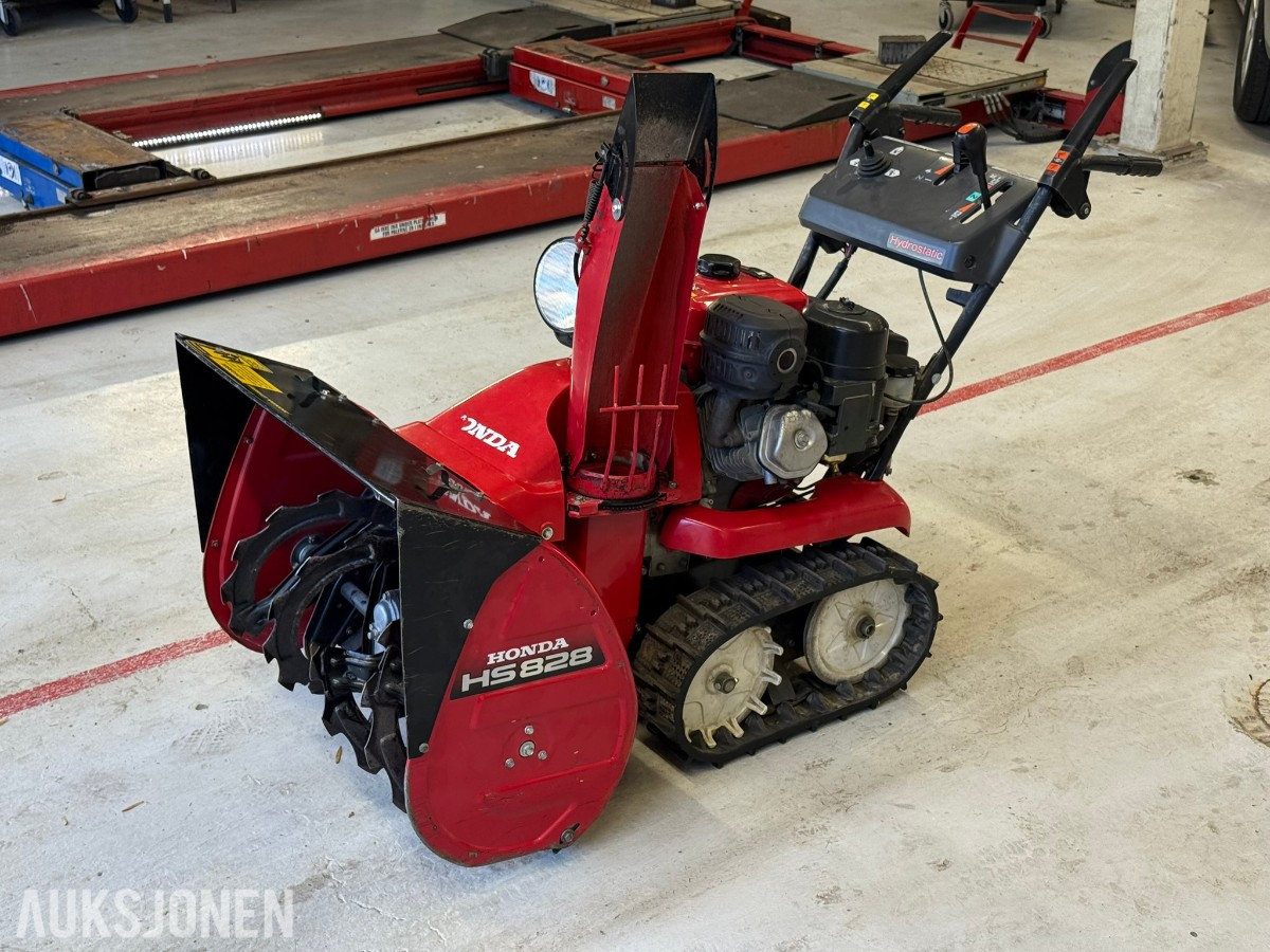 HONDA HS828 SNØFRESER – HYDROSTAT – ELSTART – HYDRAULISK TUT