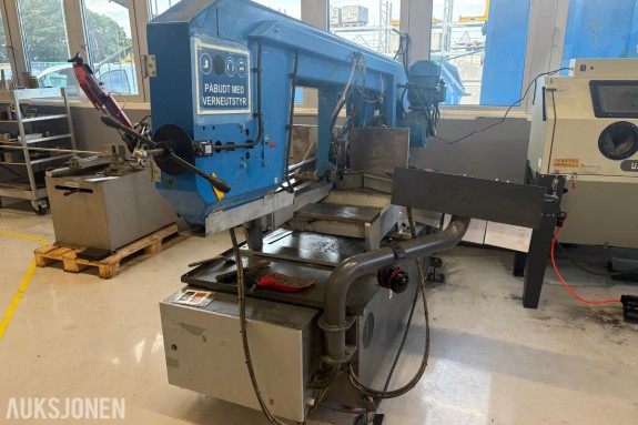Pilous ARG 500 Plus S.A.F. halvautomatisk metallbåndsag – kapasitet opptil Ø500 mm