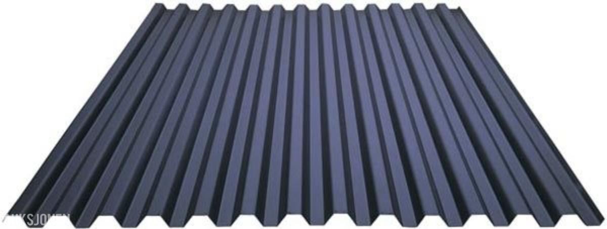 20 stk blikkplater 3 m sort