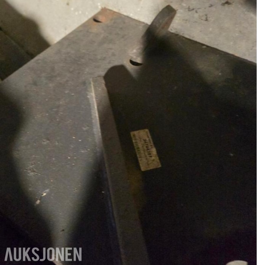 2011 Tellefsdal brøyteplate til trepunkt Tellefsdal