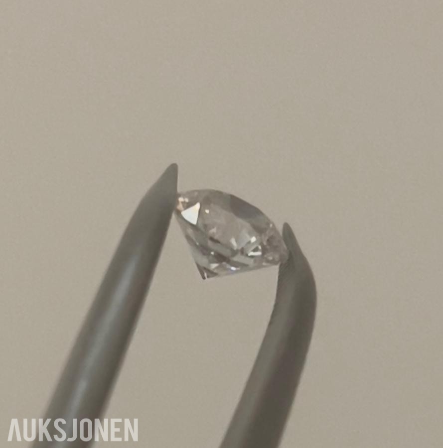 1.00 CT DIAMANT | D/VVS2 | Round |IGI-SERTIFISERT!