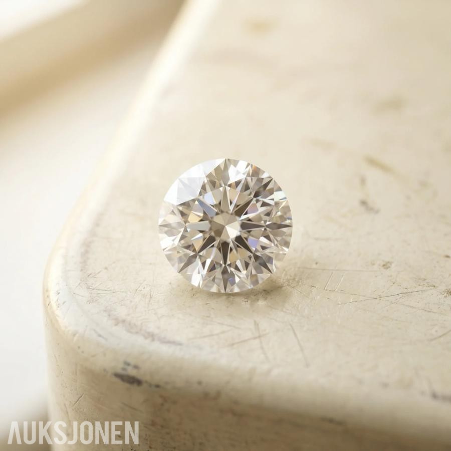 DIAMANT PÅ 1.49 CT! | D/VVS2 | IDEAL | ROUND | IGI!