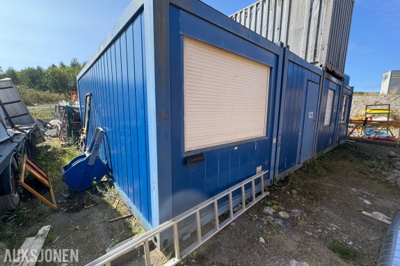 4 stålcontainere