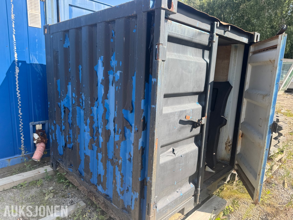 Stålcontainer 180 x 195 cm
