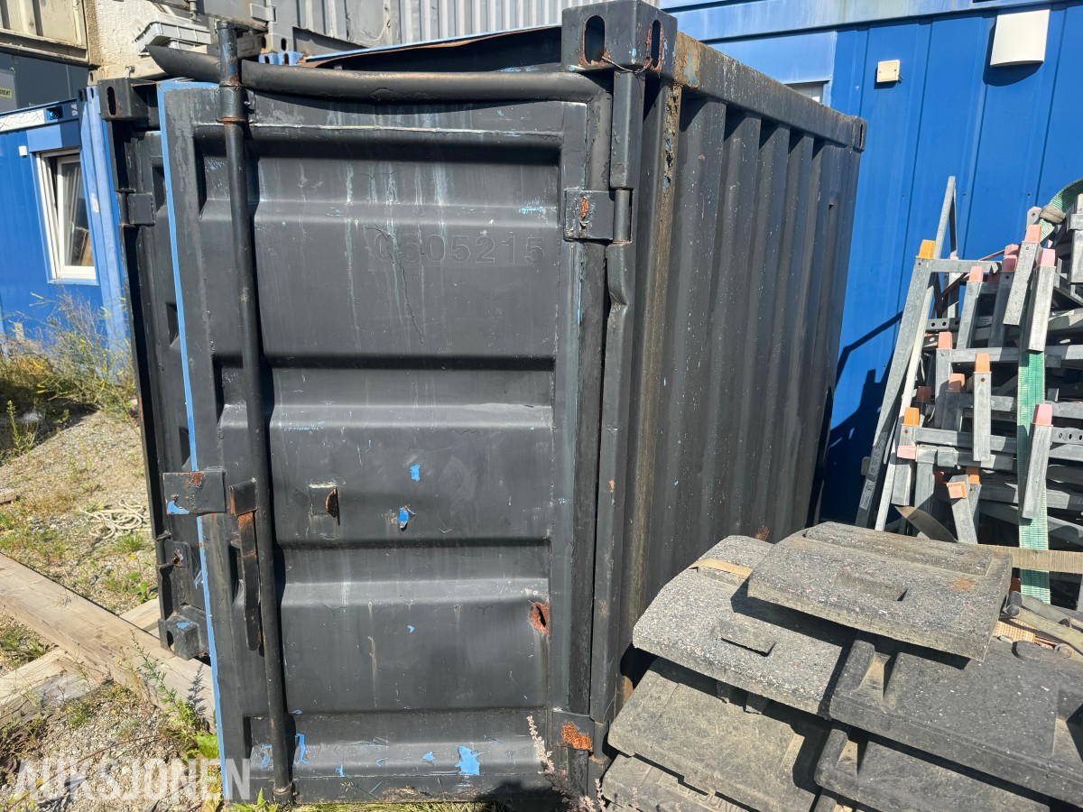 Stålcontainer 180 x 195 cm