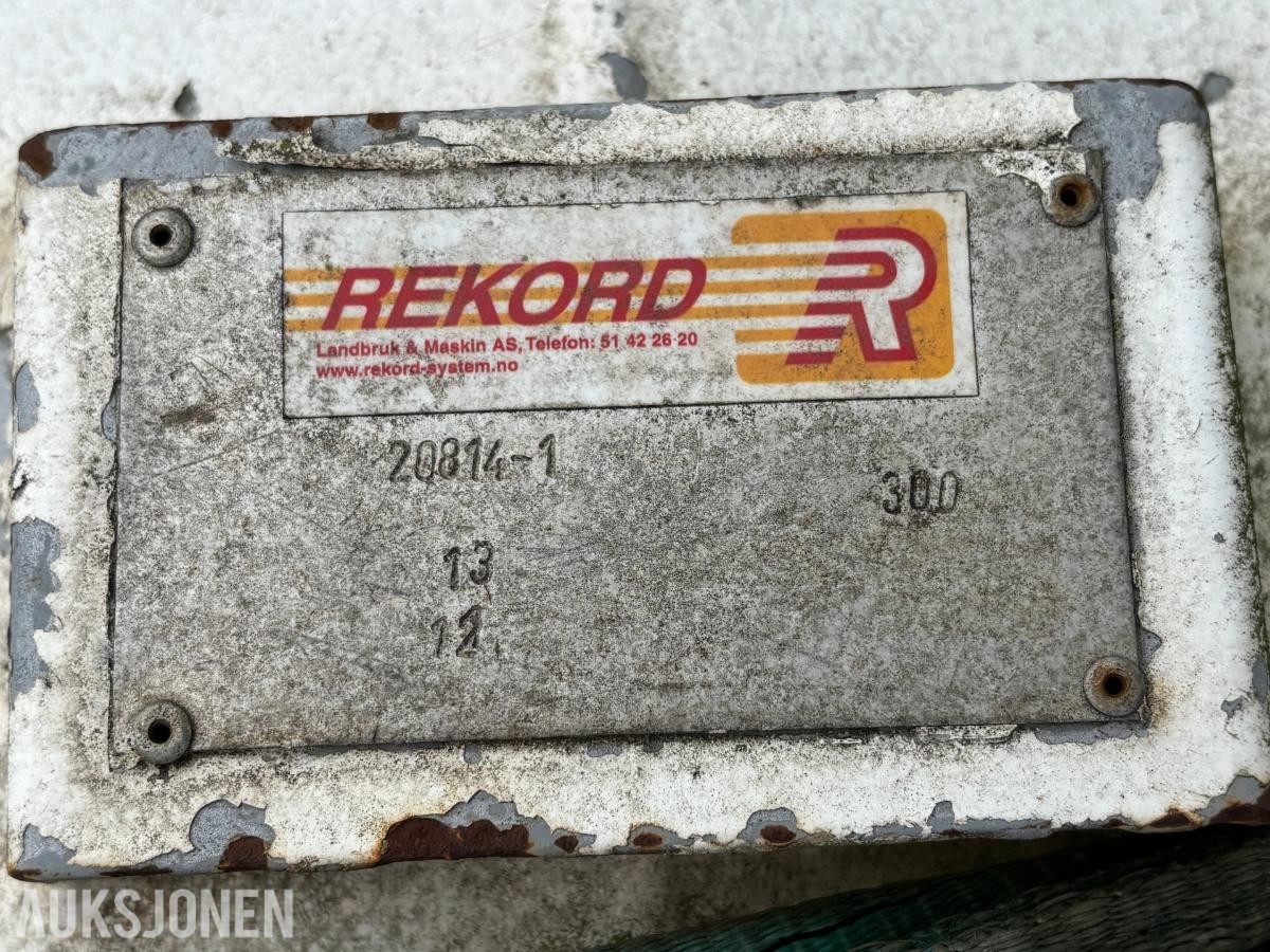 Rekord 300 liter dieseltank med pumpe – rep.objekt