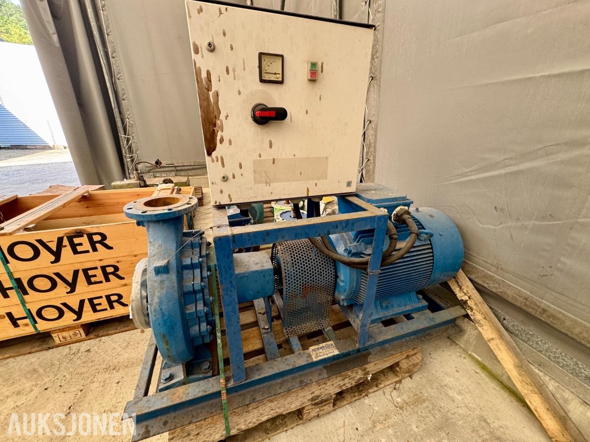 Rotor Brannpumpe med Styreskap – 400 V