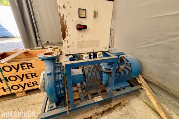Rotor Brannpumpe med Styreskap – 400 V