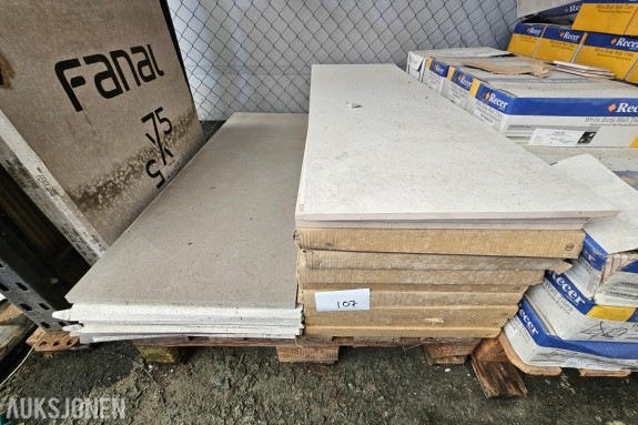 Veggfliser Recer White Body 40x120 cm Pasta Blanca - storformat 