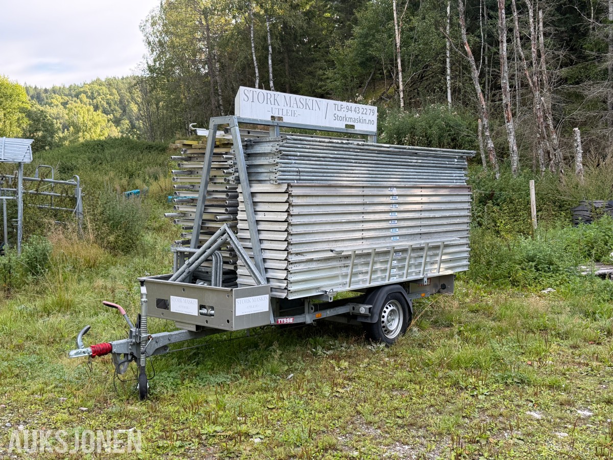 2020 Tysse 6265 stillashenger m/ komplett stillas