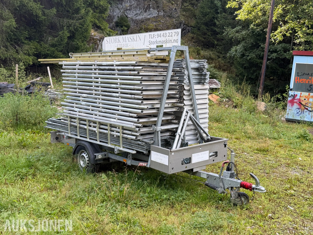 2020 Tysse 6265 stillashenger m/ komplett stillas