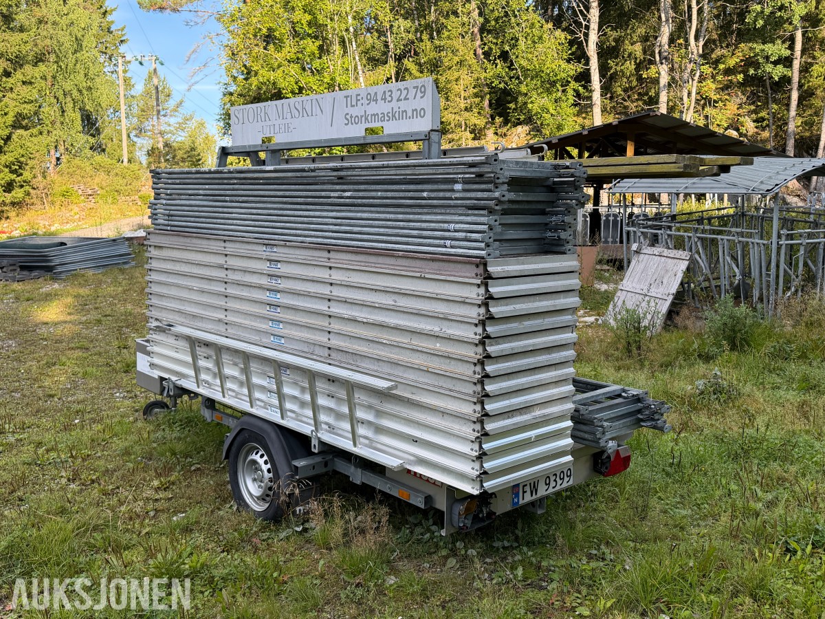2020 Tysse 6265 stillashenger m/ komplett stillas
