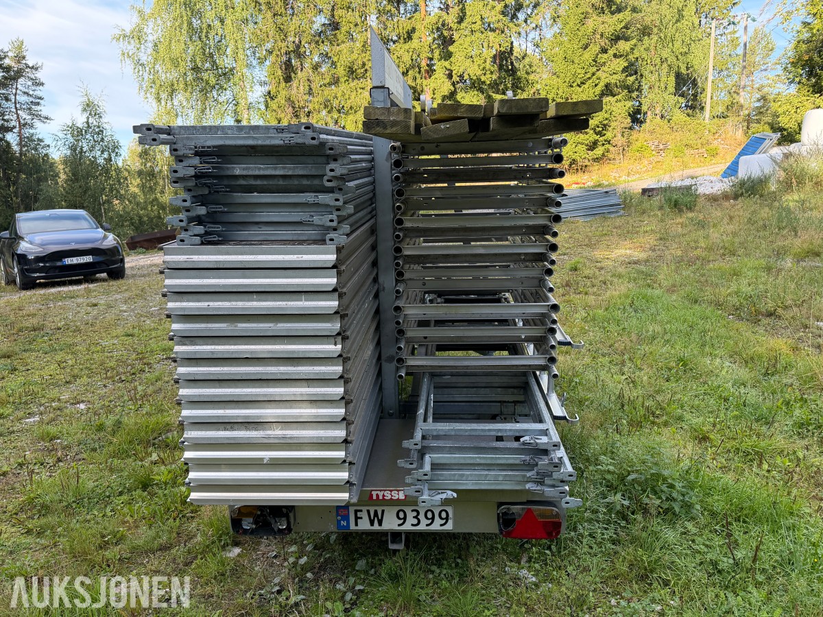 2020 Tysse 6265 stillashenger m/ komplett stillas