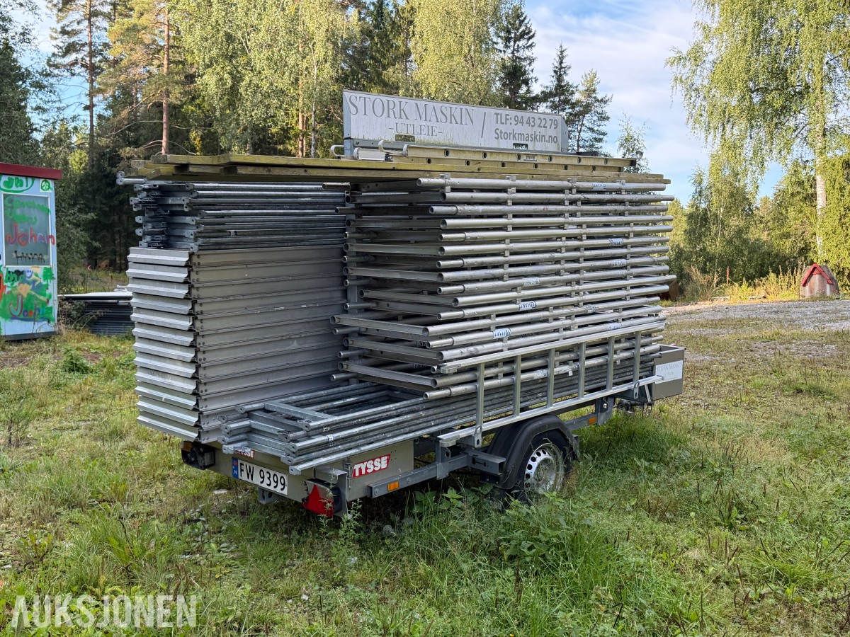 2020 Tysse 6265 stillashenger m/ komplett stillas