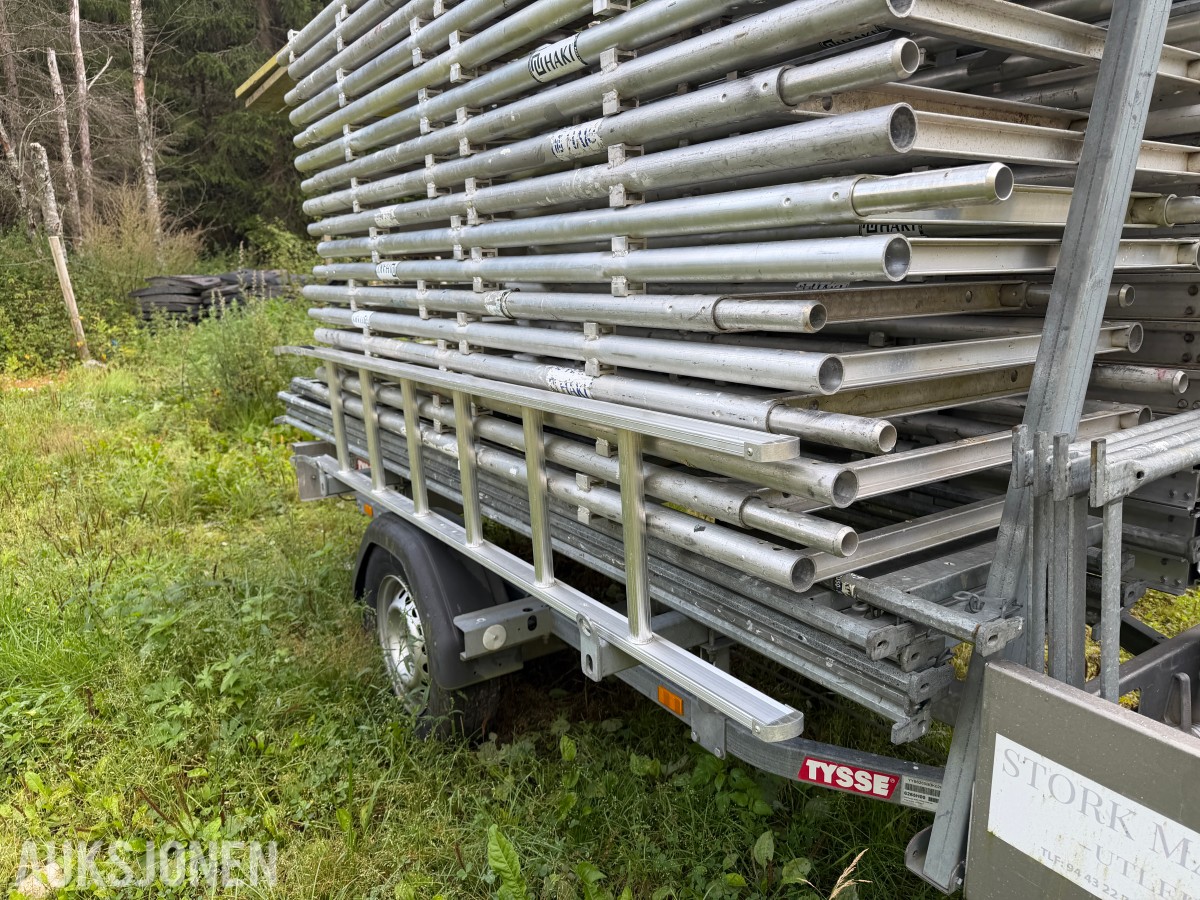 2020 Tysse 6265 stillashenger m/ komplett stillas
