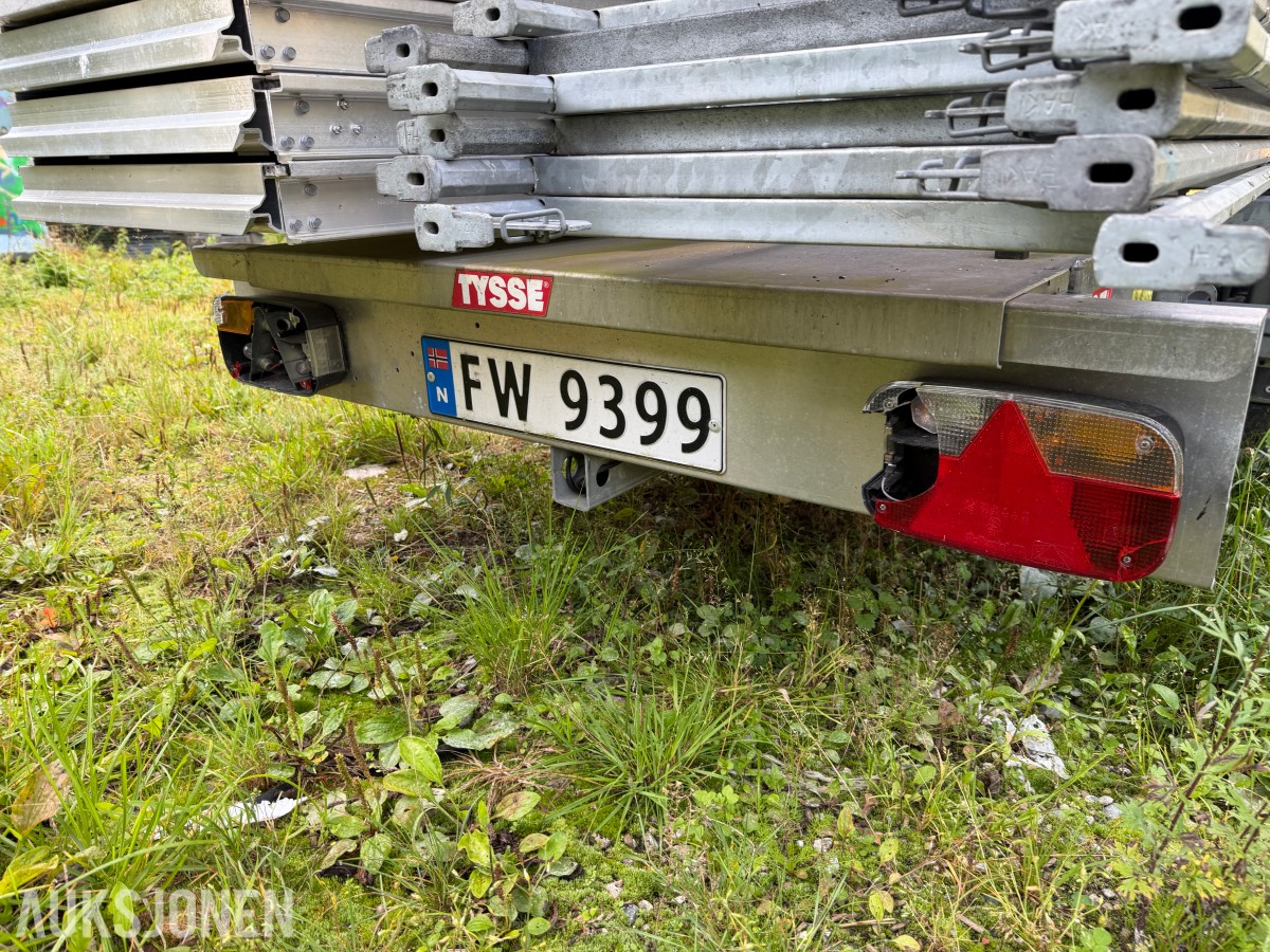 2020 Tysse 6265 stillashenger m/ komplett stillas
