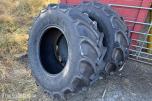 2 stk Alliance AC65 traktordekk 480/65 R24 – brukte