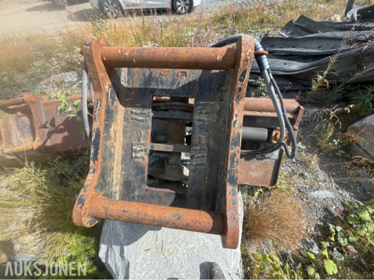 Hydraulisk pusseskuffe – G90 / S90 – ca. 195 cm