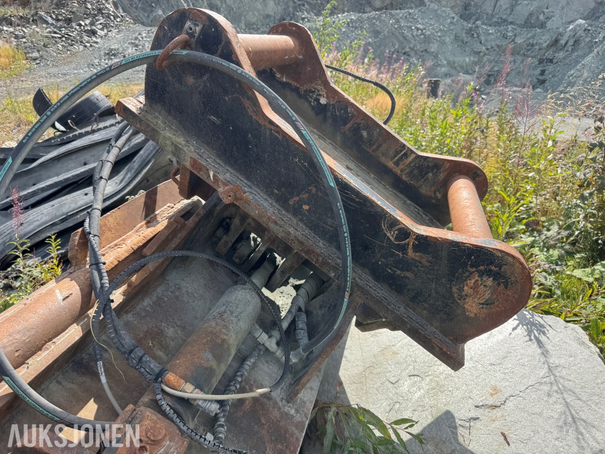 Hydraulisk pusseskuffe – G90 / S90 – ca. 195 cm