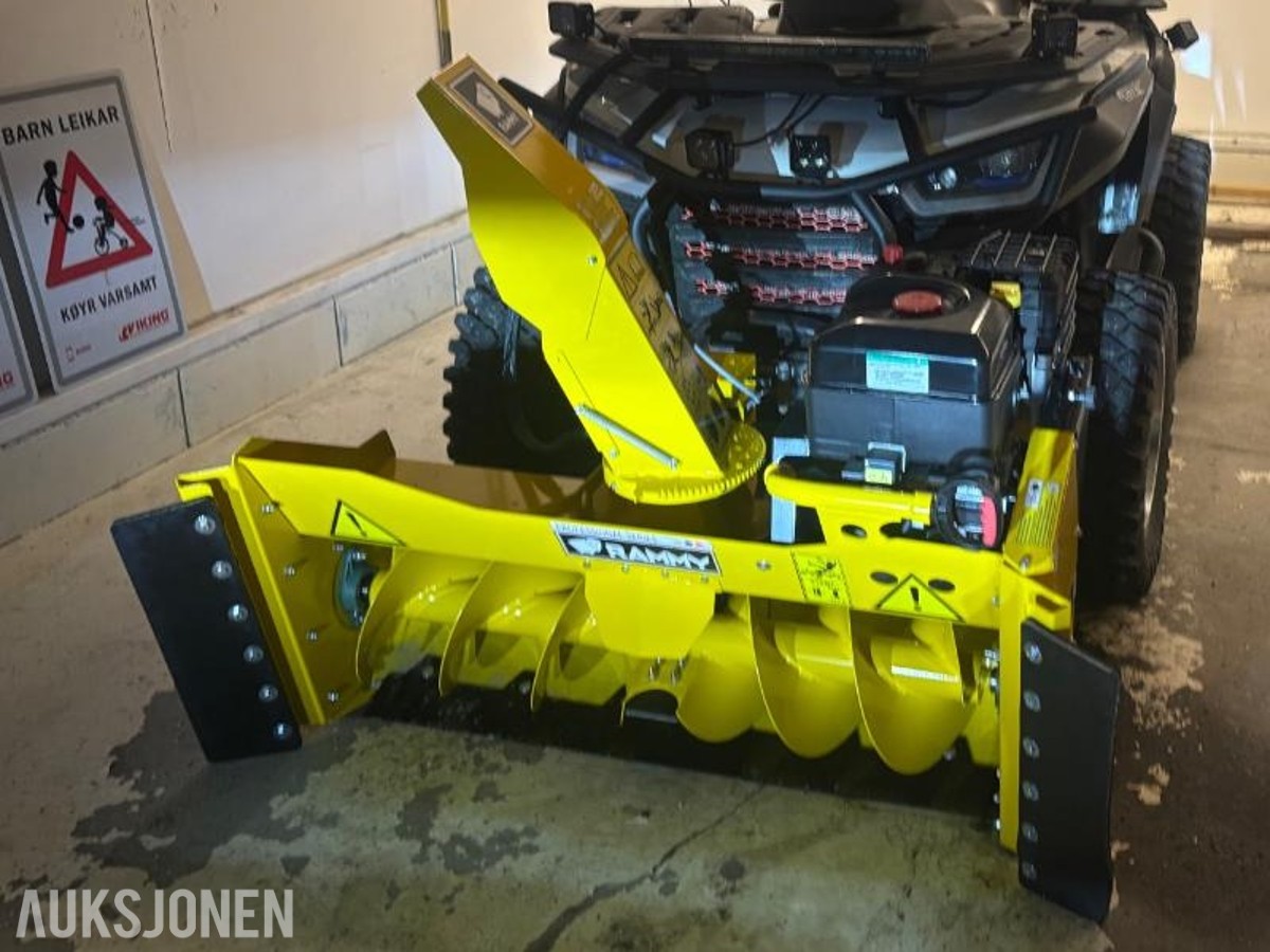 2025 Rammy Snowblower 140 ATV PRO - Snøfreser til ATV