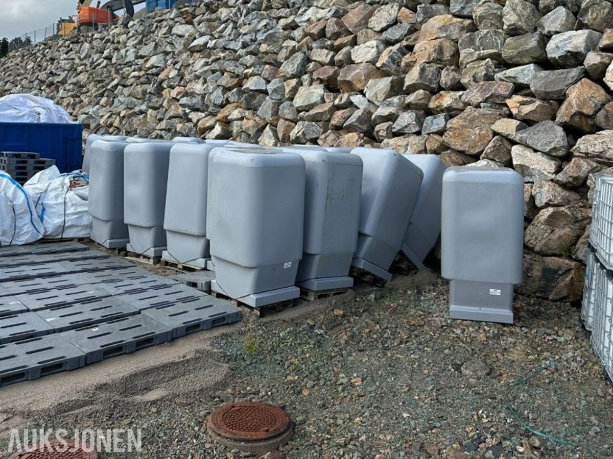 Polyform MP 2700 pontonger | Flyteelementer til havbruk | Ca. 70–80 stk.