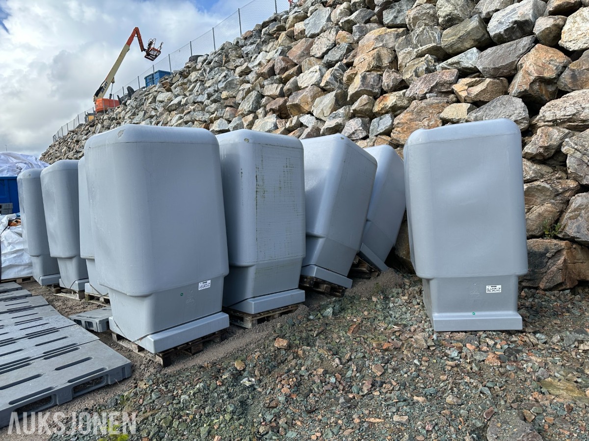 Polyform MP 2700 pontonger | Flyteelementer til havbruk | Ca. 70–80 stk.